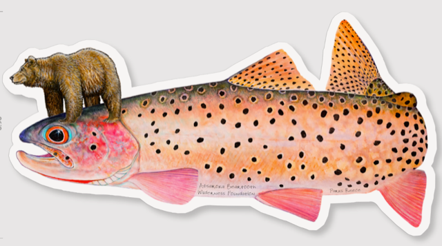 ABWF Parks Reece Die-Cut Sticker – Absaroka Beartooth Wilderness Foundation